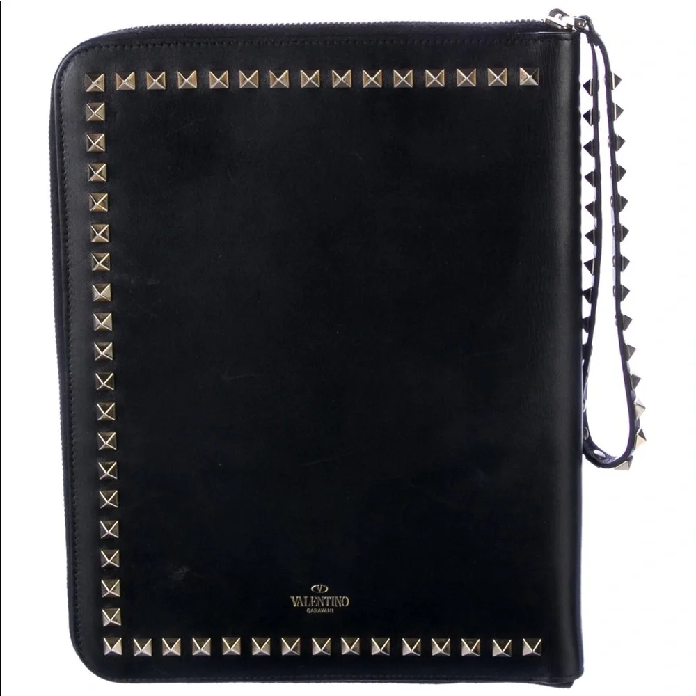 VALENTINO Rockstud Leather iPad Case - Picture 2 of 6